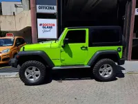 Usata Jeep Wrangler Sahara 200 CV (147 kW) 2012 Verde SUV