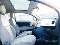 Usata Fiat 500 Lounge 69 CV (50 kW) 2009 Bianco Cabrio