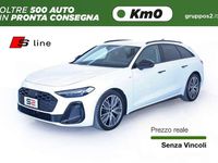 Nuova Audi A5 S-Line 150 CV (110 kW) 2025 Bianco Station wagon