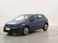 Usata VW Polo Style 110 CV (80 kW) 2022 Blu Utilitaria