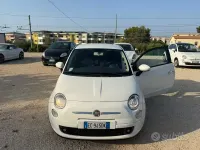 Usata Fiat 500 Lounge 95 CV (69 kW) 2011 Bianco Berlina