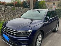 Usata VW Tiguan Advance 150 CV (110 kW) 2018 Blu SUV