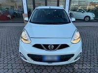Usata Nissan Micra Tekna 80 CV (58 kW) 2015 Bianco Utilitaria