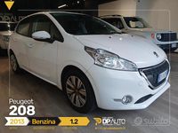 Usata Peugeot 208 Active 82 CV (60 kW) 2013 Bianco Utilitaria