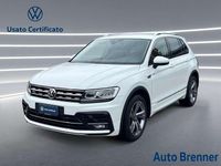 Usata VW Tiguan Sportline 150 CV (110 kW) 2020 Bianco SUV