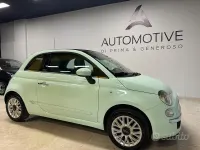 Usata Fiat 500C Lounge 69 CV (50 kW) 2015 Verde Cabrio