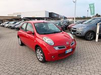 Usata Nissan Micra Acenta 80 CV (58 kW) 2008 Rosso Berlina