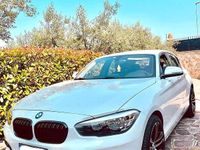 Usata BMW 114 95 CV (69 kW) 2017 Bianco Utilitaria