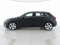 Usata Audi A3 Sportback g-tron Advanced Plus 131 CV (96 kW) 2021 Nero brillante Utilitaria