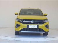Usata VW T-Cross R-line 116 CV (85 kW) 2024 Giallo metallizzato SUV