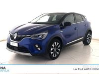 Usata Renault Captur Techno 91 CV (66 kW) 2024 Blu iron / tetto nero SUV