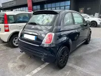 Begagnad Fiat 500 Lounge 86 HK (63 kW) 2011 Svart Sedan