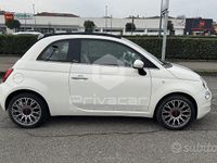 Usata Fiat 500C Lounge 69 CV (50 kW) 2019 Bianco Cabrio