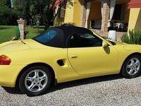 Usata Porsche 986 Boxster 204 CV (150 kW) 1999 Giallo Cabrio