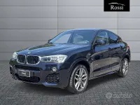 Usata BMW X4 M Sport 190 CV (139 kW) 2017 Blu metalizzato SUV