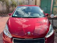 Usata Peugeot 208 82 CV (60 kW) 2013 Rosso Utilitaria