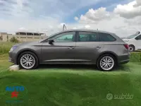 Usata Seat Leon 105 CV (77 kW) 2015 Grigio Station wagon