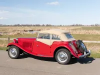 Usata MG TD 54 CV (39 kW) 1952 Rosso Cabrio