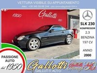 Usata Mercedes SLK230 197 CV (144 kW) 2000 Nero Cabrio