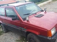 Usata Fiat Panda 4x4 50 CV (36 kW) 1998 Rosso Utilitaria