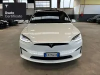 Usata Tesla Model X Plaid 750 kW (1020 CV) 2023 Pearl white multicoat SUV