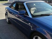 Usata Audi A4 Cabriolet 163 CV (119 kW) 2002 Blu/azzurro Cabrio