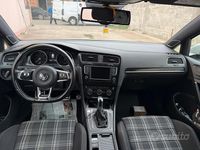 Usata VW Golf VII GTD 184 CV (135 kW) 2017 Bianco Berlina