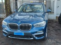 Usata BMW X3 Luxury Line 190 CV (139 kW) 2019 Blu SUV
