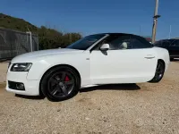 Usata Audi A5 Cabriolet 239 CV (175 kW) 2011 Bianco Cabrio