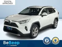 Usata Toyota RAV4 Hybrid 178 CV (130 kW) 2021 Bianco pastello SUV