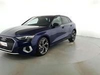 Usata Audi A3 Advanced 150 CV (110 kW) 2023 Blu navarra met Berlina