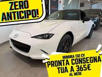Nuova Mazda MX5 Homura-Line 132 CV (97 kW) 2025 Bianco Cabrio