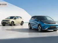 Nuova BYD Dolphin Comfort 64 kW (88 CV) 2025 Argento Utilitaria