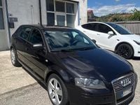 Usata Audi A3 S-Line 170 CV (125 kW) 2007 Nero Utilitaria