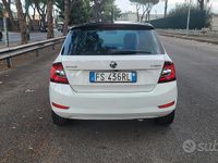 Usata Skoda Fabia 95 CV (69 kW) 2018 Bianco Berlina