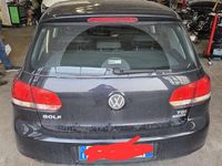 Usata VW Golf VI Comfortline 105 CV (77 kW) 2011 Nero Utilitaria