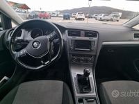 Usata VW Golf VII Comfortline 105 CV (77 kW) 2015 Nero Berlina