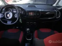 Usata Fiat 500L Living 105 CV (77 kW) 2015 Grigio scuro Monovolume