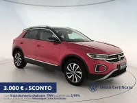 Usata VW T-Roc Style 116 CV (85 kW) 2022 Rosso  tetto nero SUV
