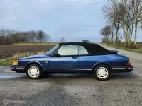 Usata Saab 900 Cabriolet 145 CV (106 kW) 1992 Blu Cabrio