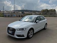 Usata Audi A3 Ambition 110 CV (80 kW) 2016 Bianco Berlina