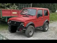 Usata Suzuki Samurai 69 CV (50 kW) 1999 Rosso SUV