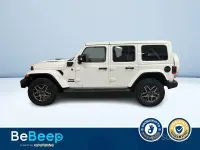 Usata Jeep Wrangler Unlimited Sahara 272 CV (200 kW) 2021 Bianco SUV