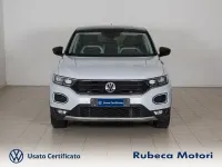 Usata VW T-Roc Advance 116 CV (85 kW) 2019 White silver SUV