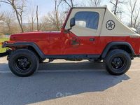 Usata Jeep Wrangler 106 CV (77 kW) 1990 Rosso SUV