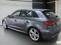 Usata Audi A3 Sport 150 CV (110 kW) 2019 8e reflex silver metallizzato Berlina
