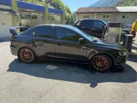 Usata Mitsubishi Lancer 295 CV (216 kW) 2009 Nero Berlina