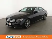 Usata Mercedes E220 AMG line 194 CV (142 kW) 2017 Nero Berlina
