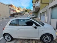 Usata Fiat 500 Lounge 95 CV (69 kW) 2018 Bianco Utilitaria