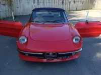 Usata Alfa Romeo GT Junior 104 CV (76 kW) 1975 Rosso Cabrio